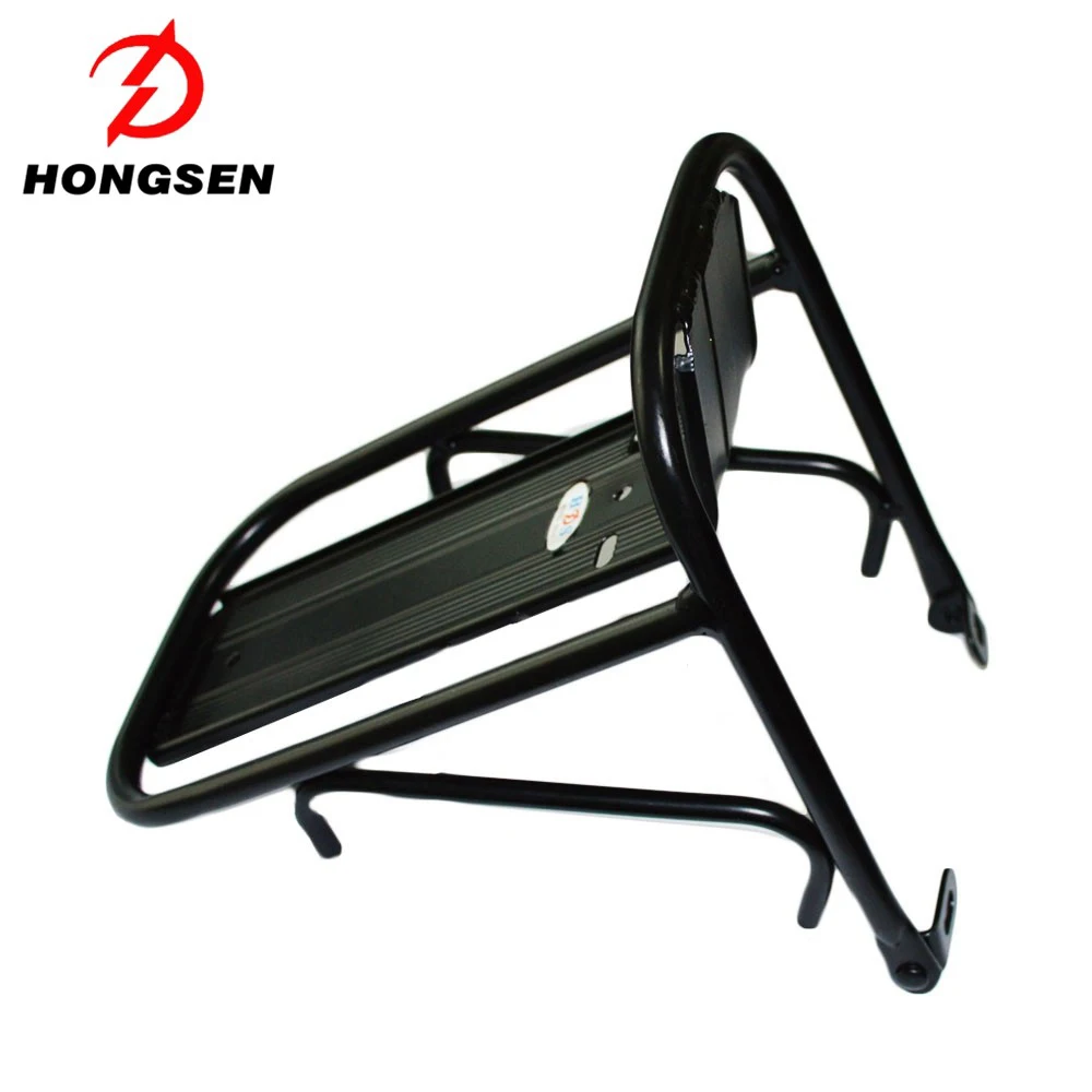 

Cheap cycle accessories bicycle front carrier bike rack parts luggage holder, Balck