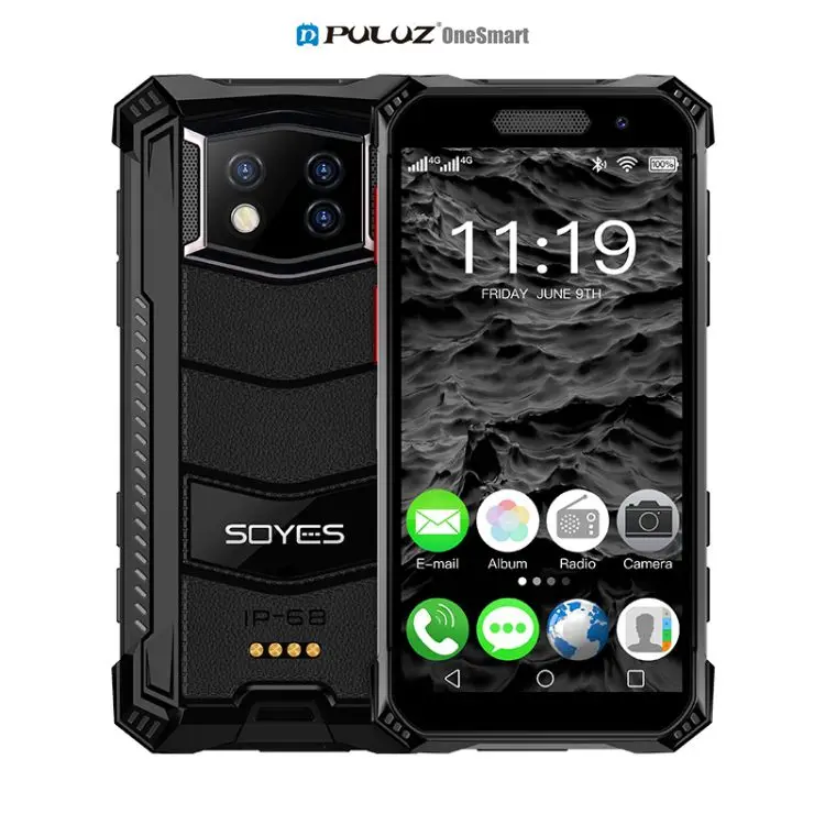 

Mini Waterproof SOYES S10 Max Rugged Smartphone 3.5 Inch NFC 4G PTT Walkie Talkie Android 10 Dual SIM Fingerprint Mobile Phone