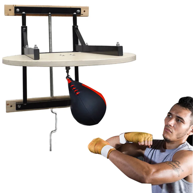 

2020 New Adjustable Speed Bag Platform For Training, Black