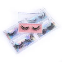

Custom logo wholesale bottom full strip lashes dramatic 25mm fluffy 3d mink lash vendor acrylic eyelash box