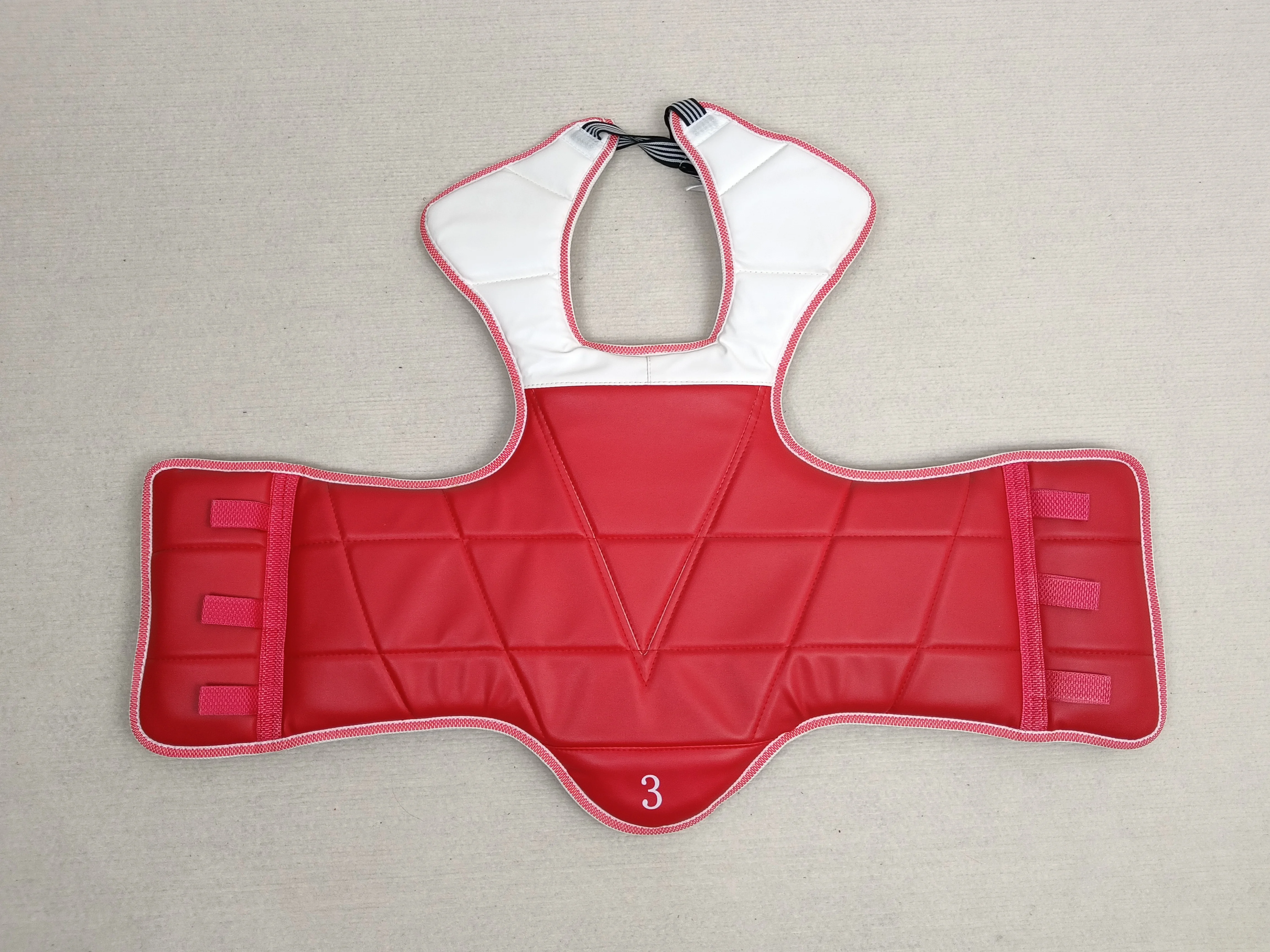 Factory Wholesale Martial Arts Protective Vest Chest Guard for Taekwondo