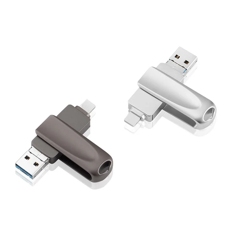 

High Quality 3 in 1 USB Flash Drive 16GB 32GB 64GB 128GB 3.0 Type C USB Stick OTG For Android/Mobile phone/Computer For iPhone
