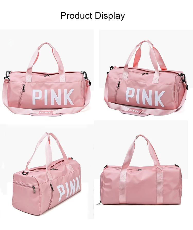 Waterproof Fitness Yoga Bag Sports Gym Bag Women Duffel Travel Bag for Wholesale.jpg