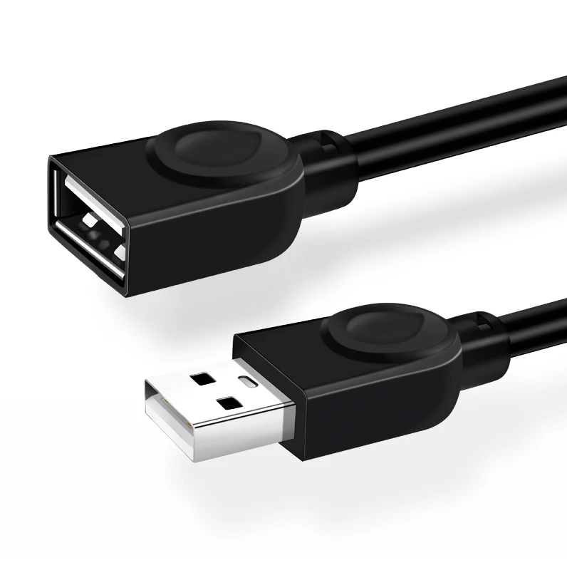 

USB Extender Cord 3m A-Male to A-Female Adapter USB 2.0 Extension Cable, Black