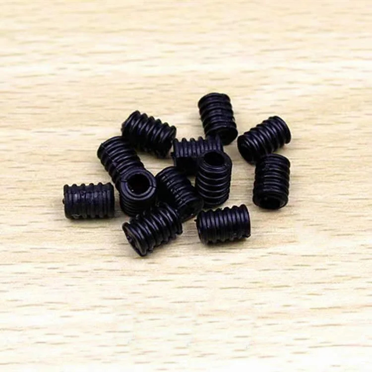 
1000Pcs Packed ForDisposable Black White Face Masking Adjustment Buckle Elastic Rope Rubber Cord Adjuster Elastic Stopper Lock 