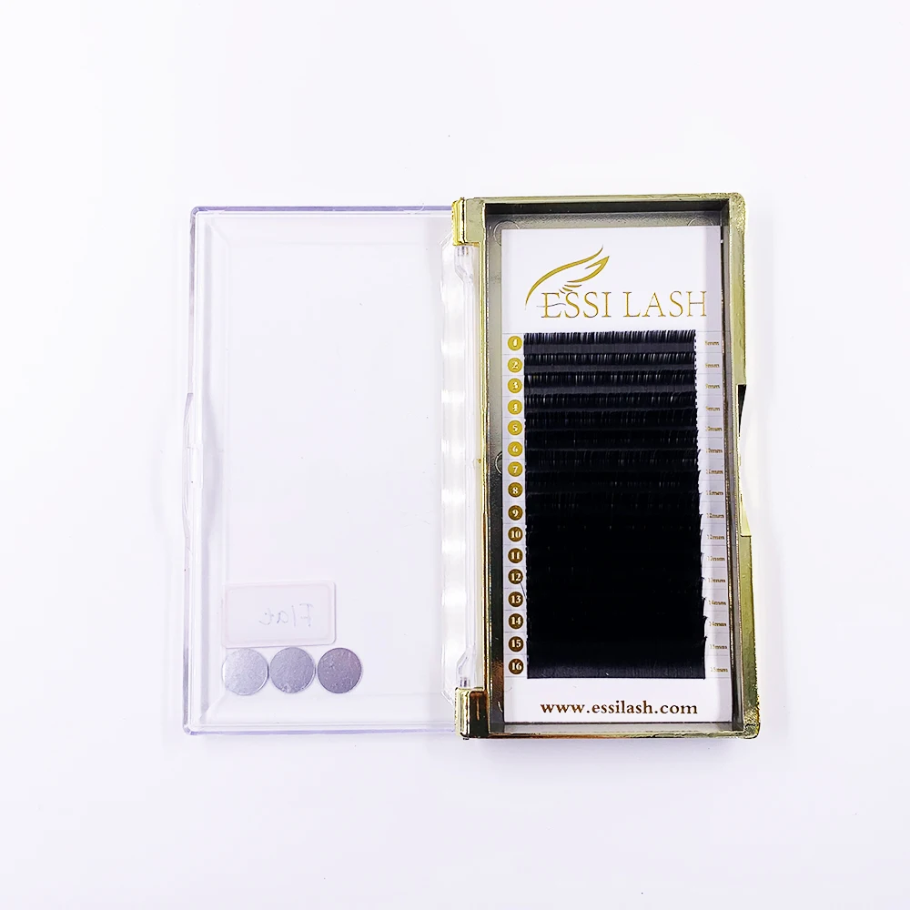 

Wholesale Cashmere Easy Fan Blooming Eyelash Extensions, Dark matte black