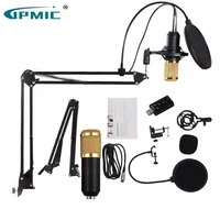 

Professional Condenser Microphone Bm-800 Microphone with Shock Mount BM-800 for Radio Braodcasting Singing