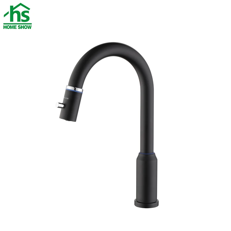 Stainless Steel Black Cold Tap 