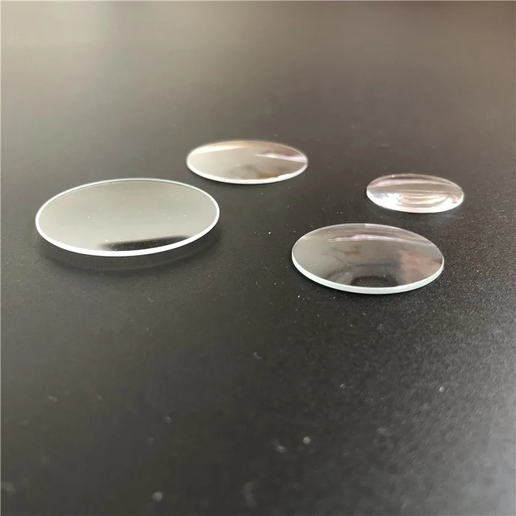 Double Dome Lenses Watch Sapphire Quartz Optical Plano Convex Magnifying Glass Achromatic Lens