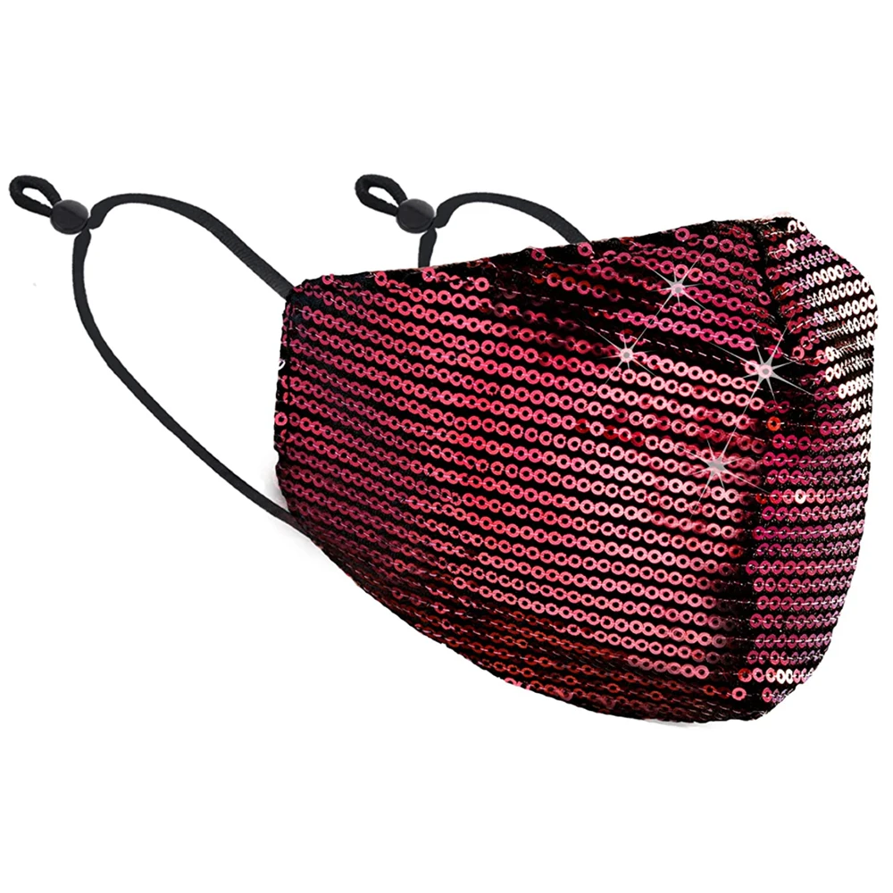
Glitter mask Washable Facemask Factory Directly supplied Reusable Mask mask cycling PM 2.5 Filter Pad 