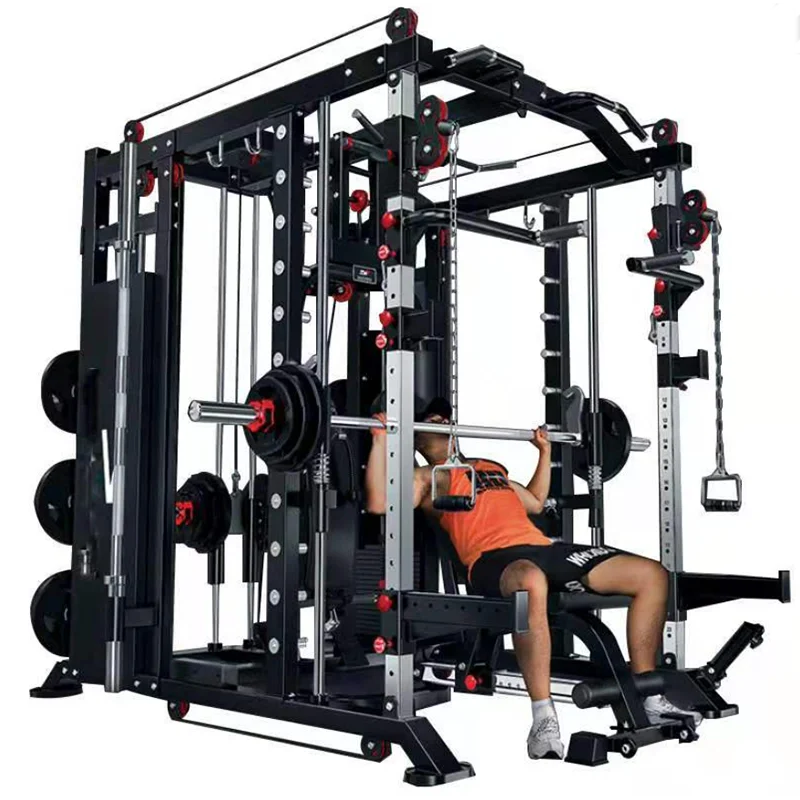 

Top Quality Commercial Multi Function Equipment Gym Smith Machine, Optional
