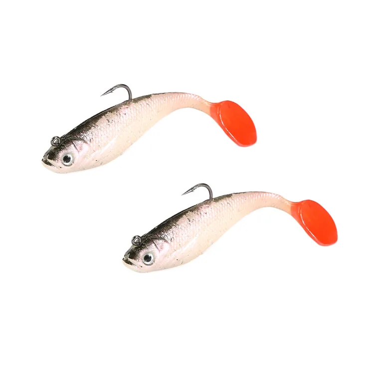 

Newbility 100mm 21g hot selling 3D eyes paddle tail soft plastics lures, As picture or customized