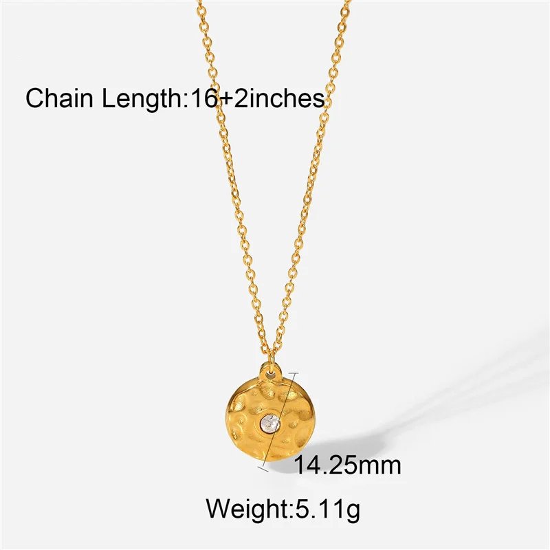 

ROXI Stainless Steel Necklace Jewelry 18k Gold Plated Link Chain Multi Styles Pendant Necklaces Wholesale