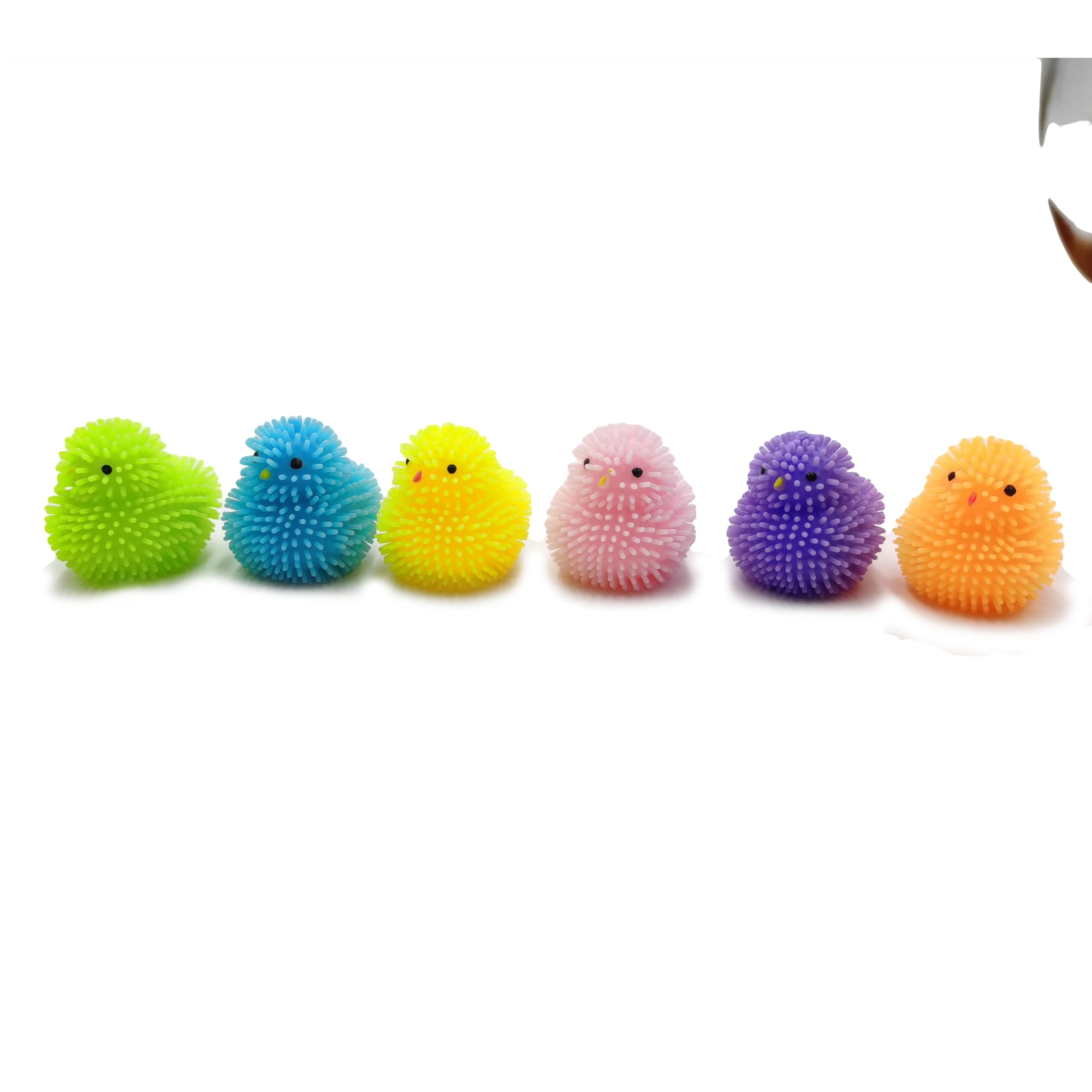 
Wholesale Mini Chick Plastic Capsule Toy Cute Stress Relief Small Flashing Animal Toy for Egg 