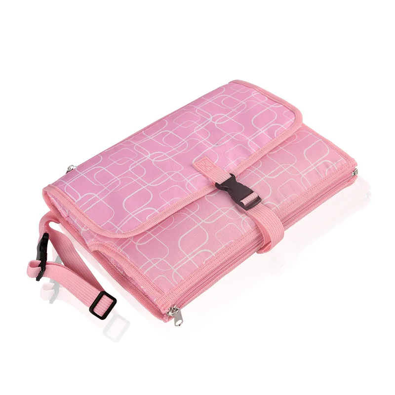 

In Stock portable diaper changing pad RTS Clutch Diaper Bags for Baby travel changing pad