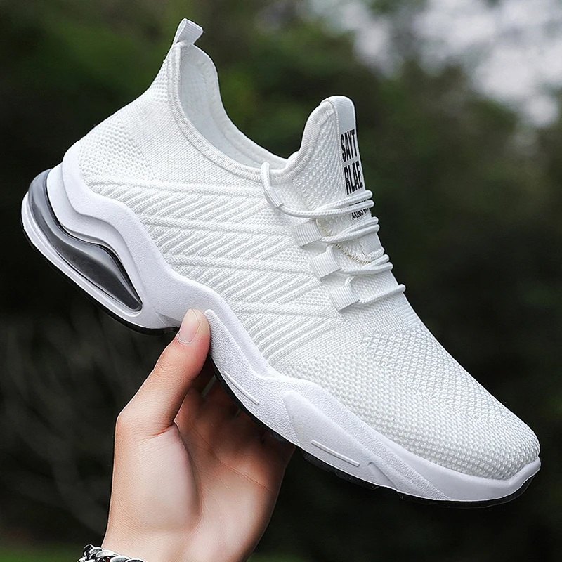 

Waliking Breathable Fancy Logo Custom Shoes For Men New Styles White Sneakers Casual Shoes, Blue,black,gray
