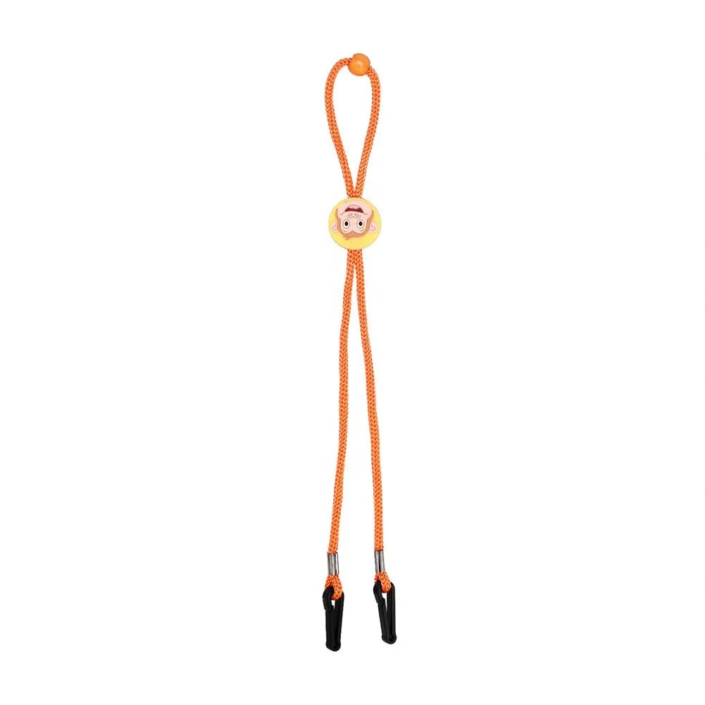 
Popular Fashion Cartoon Cotton Strap Holder With Snap Luxury Lanyard 