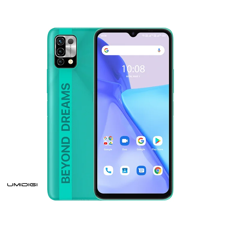 

UMIDIGI Power 5 4GB 128GB Temperature test Triple Back Cameras 6150mAh 6.53 inch Android 11 4G Rugged Phone for Wholesales