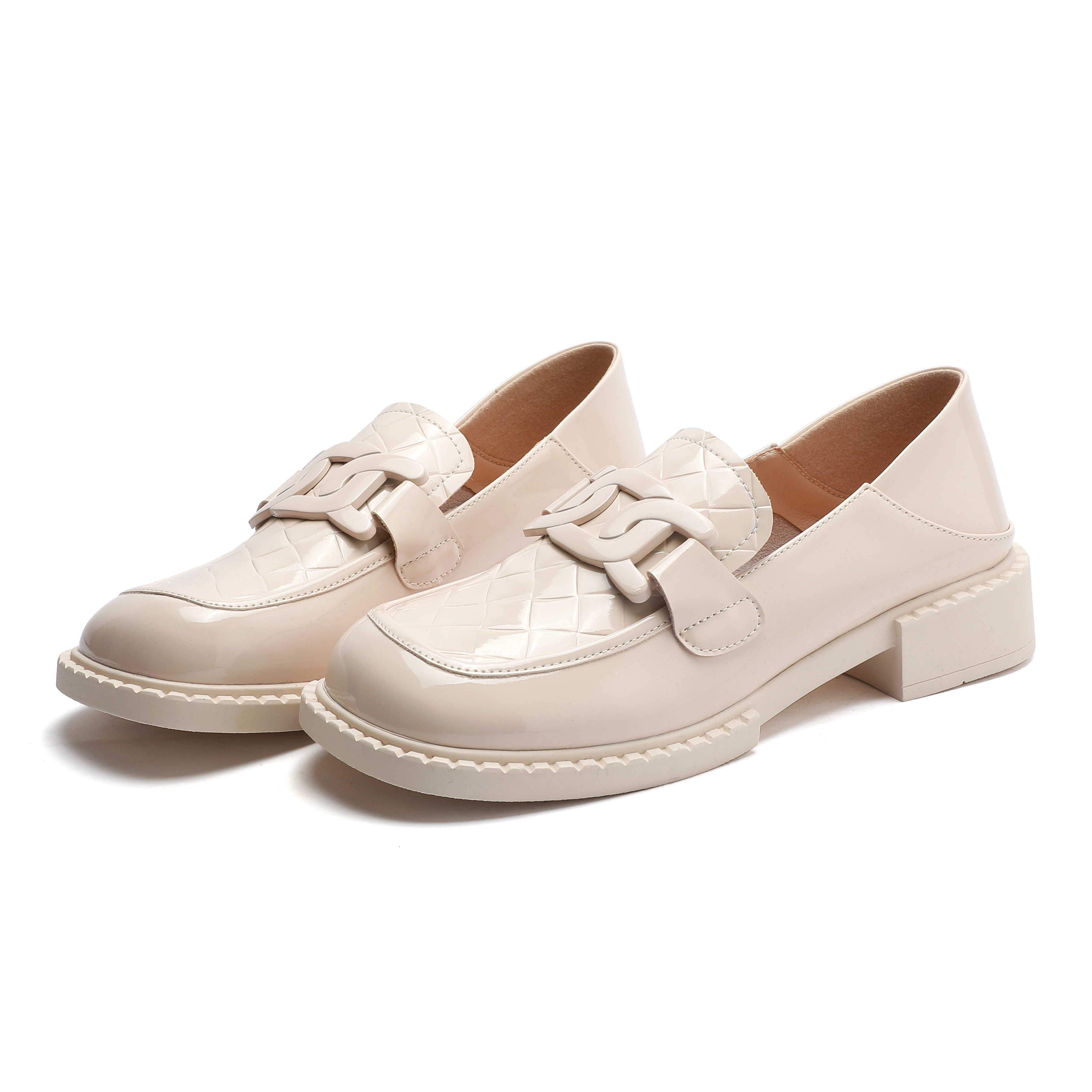 

High Quality Slip-on Leather Loafers Classic Moccasin Slippers Women Casual Shoes