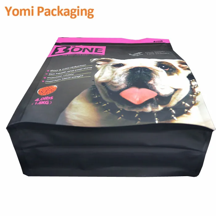 

Logo Custom Printed Seal With Zipper Manufacturer Wholesale 10kg Plastic Dog Bag Pet Food Packaging