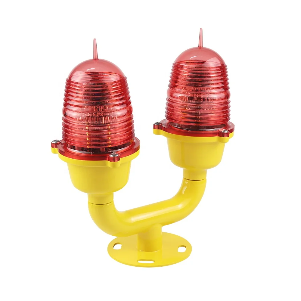 
Double low intensity led obstruction light/LED aircraft warning light for telecom project 