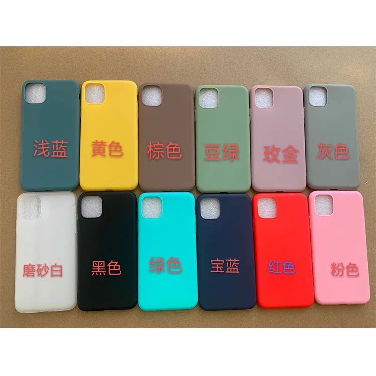 

MO 1.2mm TPU soft mobile phone case phone protection Anti-drop cheap new cell phone case for iphone 11 pro max