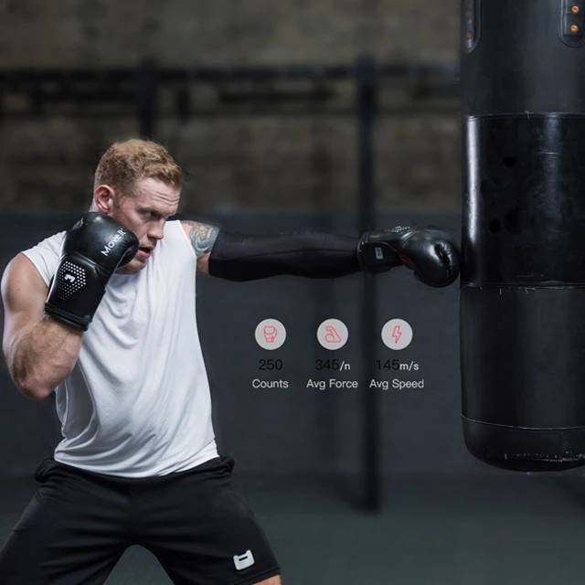 

2021 wholesale high tech Sensor smart boxing training gloves for home training home gym equipment Guidance Online for adult, Customer requiment