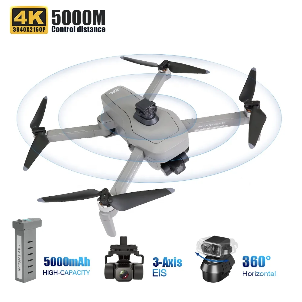 

Factory Direct 50X Zoom Progressive Mode Profesional 4K UHD GPS 3-Axis EIS Wifi 30Mins 5KM Drones Professional Long Distance