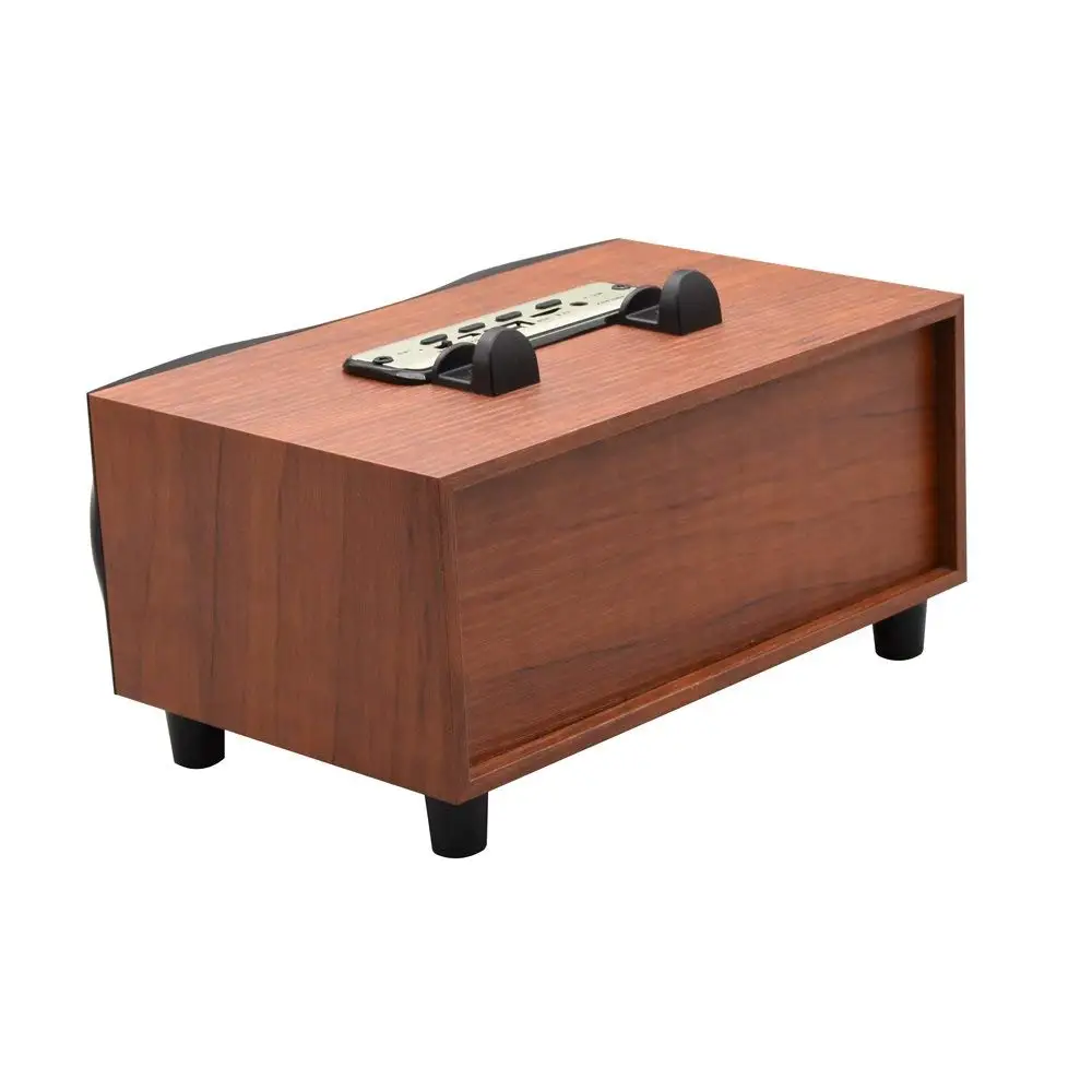 Portable HiFi amplifier real wood Bluetooth speaker for market - ANKUX.COM