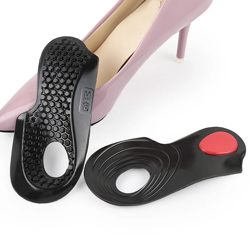 

Seven-Point Pad gel High heels gel pad X O leg Correction 3/4 orthotic Insole