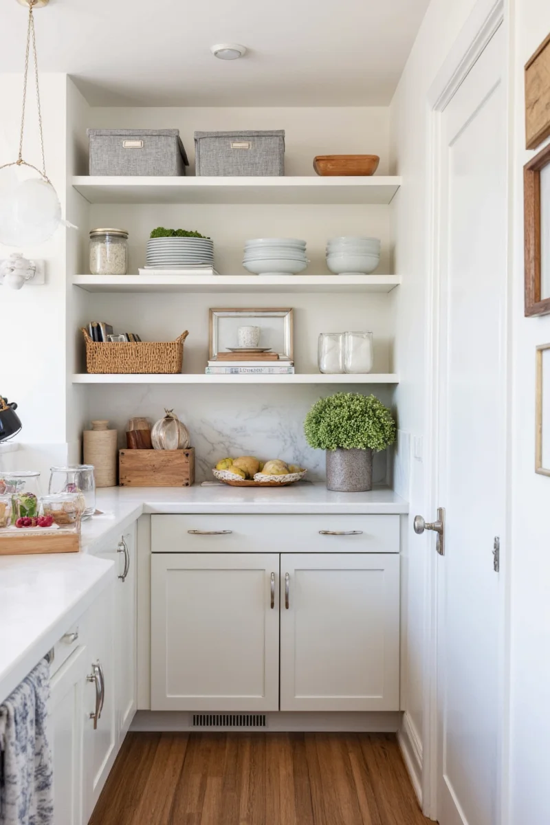 Color inspiration for small pantry walls