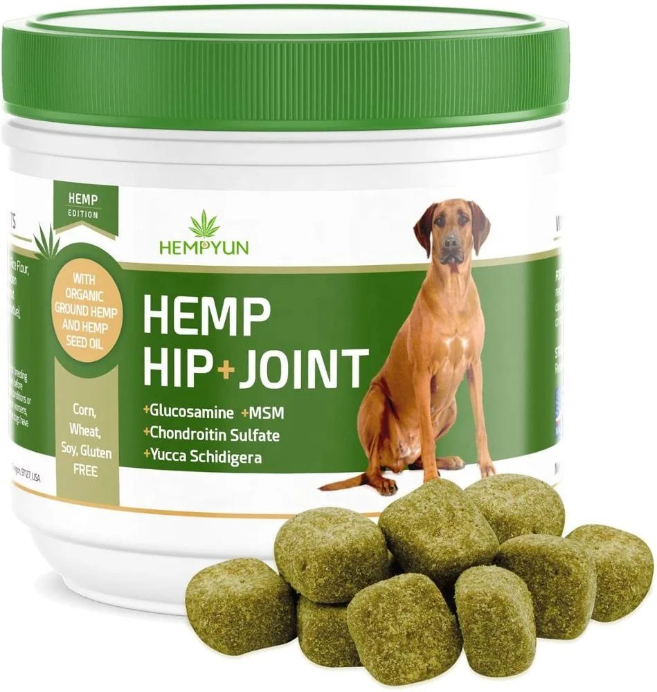 

Advanced Hip and Joint Supplement for Dogs 120 soft chews organic dogs food in stock cbd hemp chews, Taupe brown