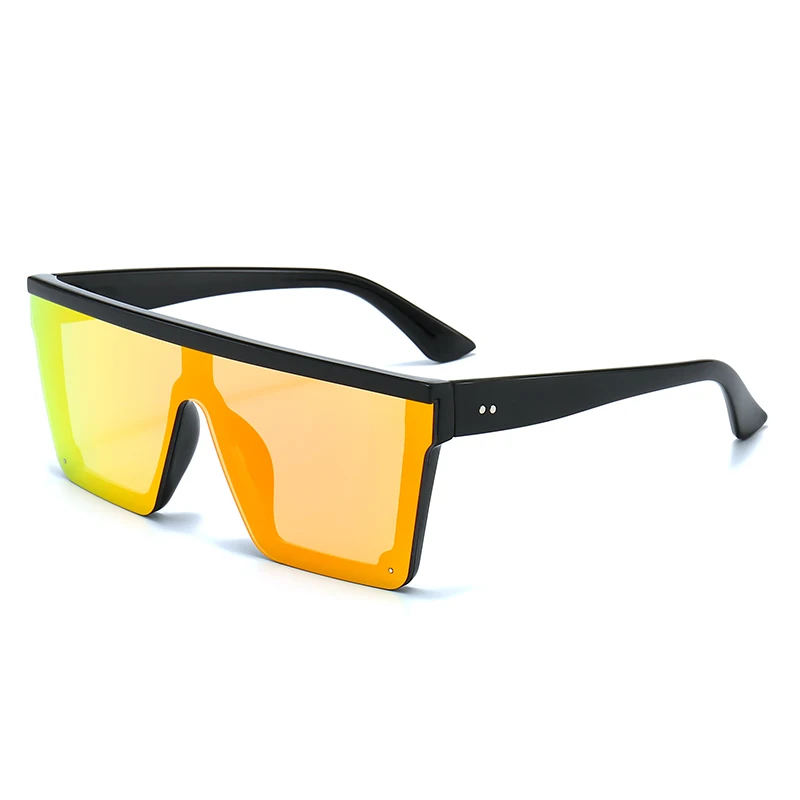 

Orange sunlgasses oversized square protection unisex sunglasses, Any color