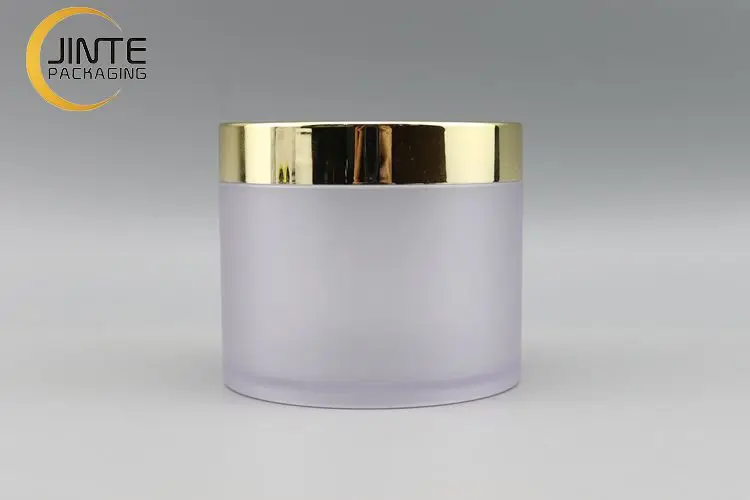 250ml Empty Frosted Plastic Body Butter Jars With Gold Lid Buy Frosted Plastic Jar,Frosted Jar