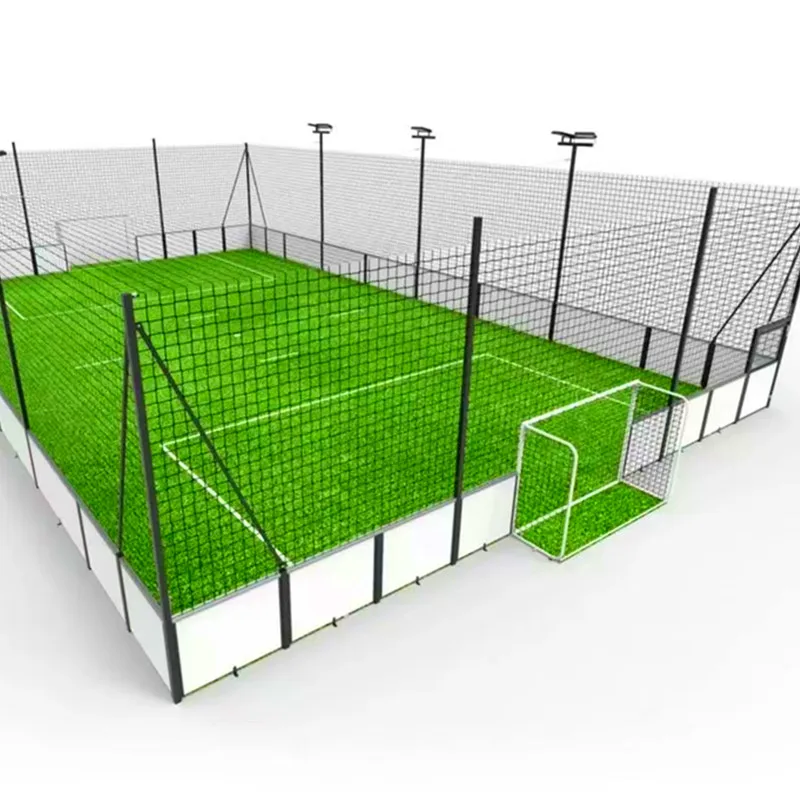 Hot Sale Sports Soccer Field Customized Soccer Pitch Football Cage Indoor Football Court Factory Customize Size