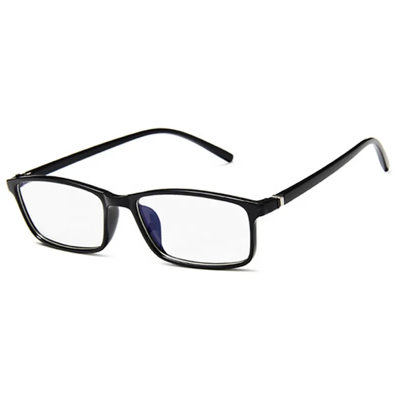 

Modern Art Niche Fresh Glasses Anti Blue Square Safe Cheap Black Frame Glasses, 8 colors