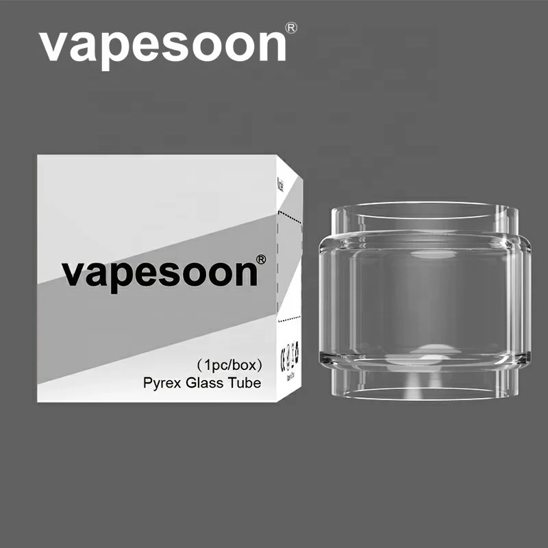 

vapesoon clear bubble bulb pyrex glass tube for SKRR S mini VECO NRG 5ML VM18 NRG-S GTX Tank 18 22 PE Sky solo 2ml TPD plus