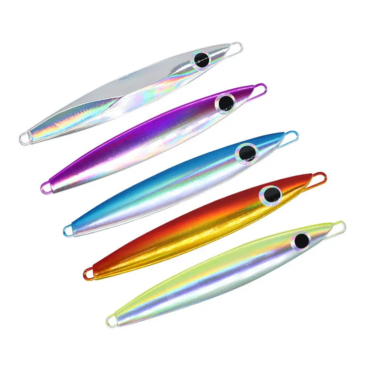 

Double sided design 150g metal jigging lure Deep Sea slow pitch jigs switch fishing saltwater bait, 5 colors