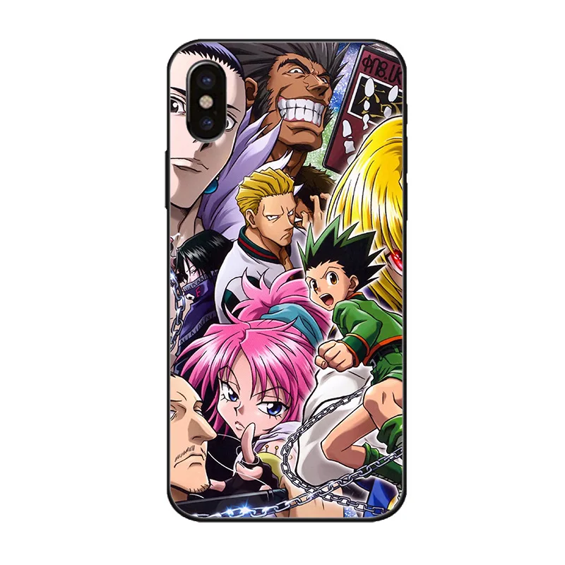 

19 Design Soft TPU Back Cover Mobile Phone Cases For Mobile phone accessories mobile cover for Anime HXH as Gift