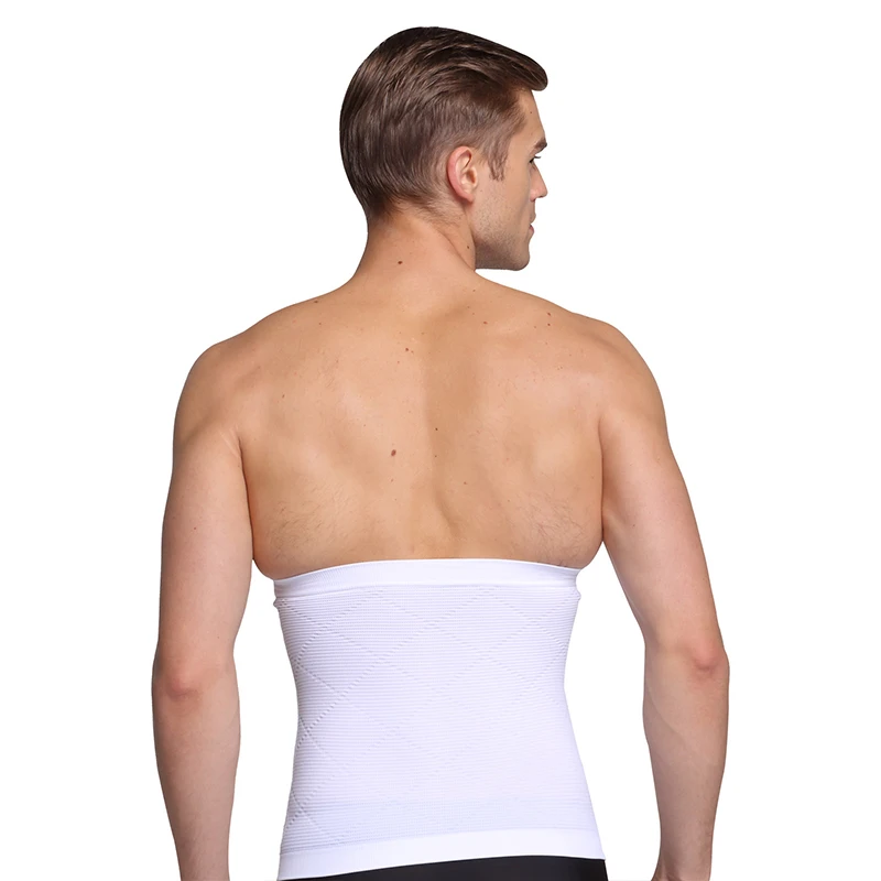 
Men Slimming Belt Underbust Corset Tummy Control Adbmon Slim Shapers Black White Shapewear for Men Belt Slimming 