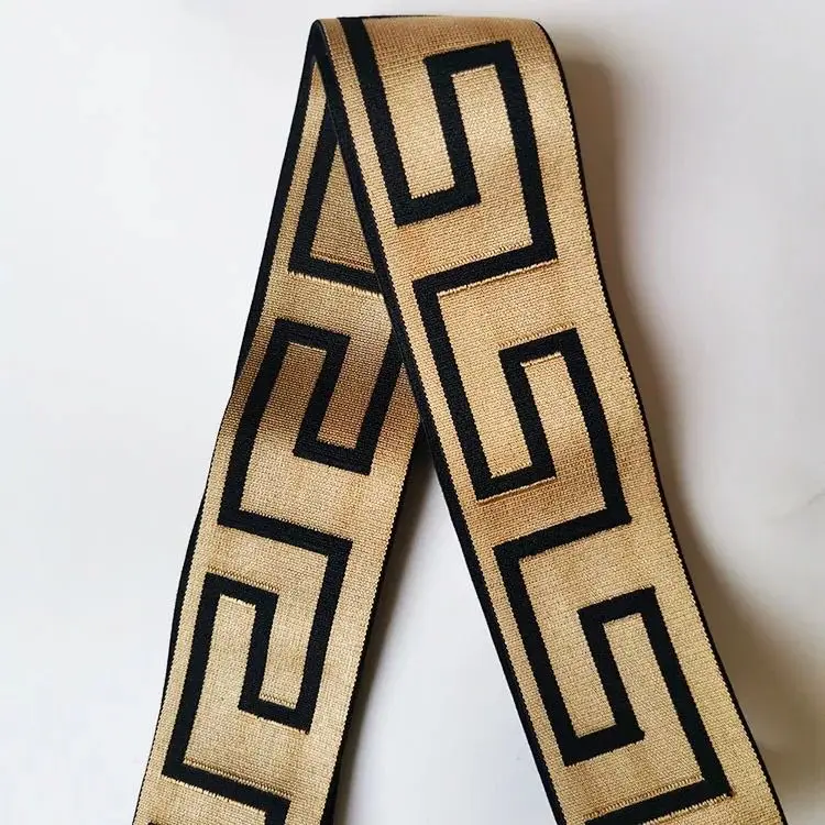 

custom plush elastic waistband Shiny Elastic Band for Underwear, Black/white/others