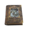 Customized special book shaped tin box for tea gift packaging