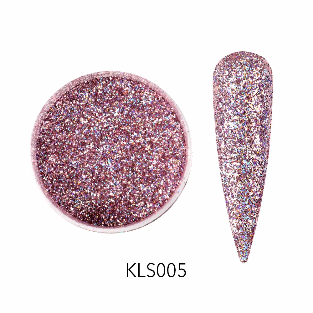 

Customize Ultra Fine Holographic PET Glitter Pink Nails Glitter Nail Art Decoration Crafts Accessories