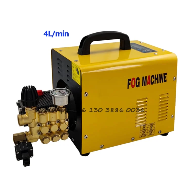 

4.0L/min High Pressure Misting Cooling System Pump Machine Kits, Outdoor Humidification Fog Misting System