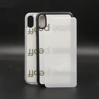 

Hot sale 2D Sublimation tempered glass TPU+PC phone case for iPhonexs max