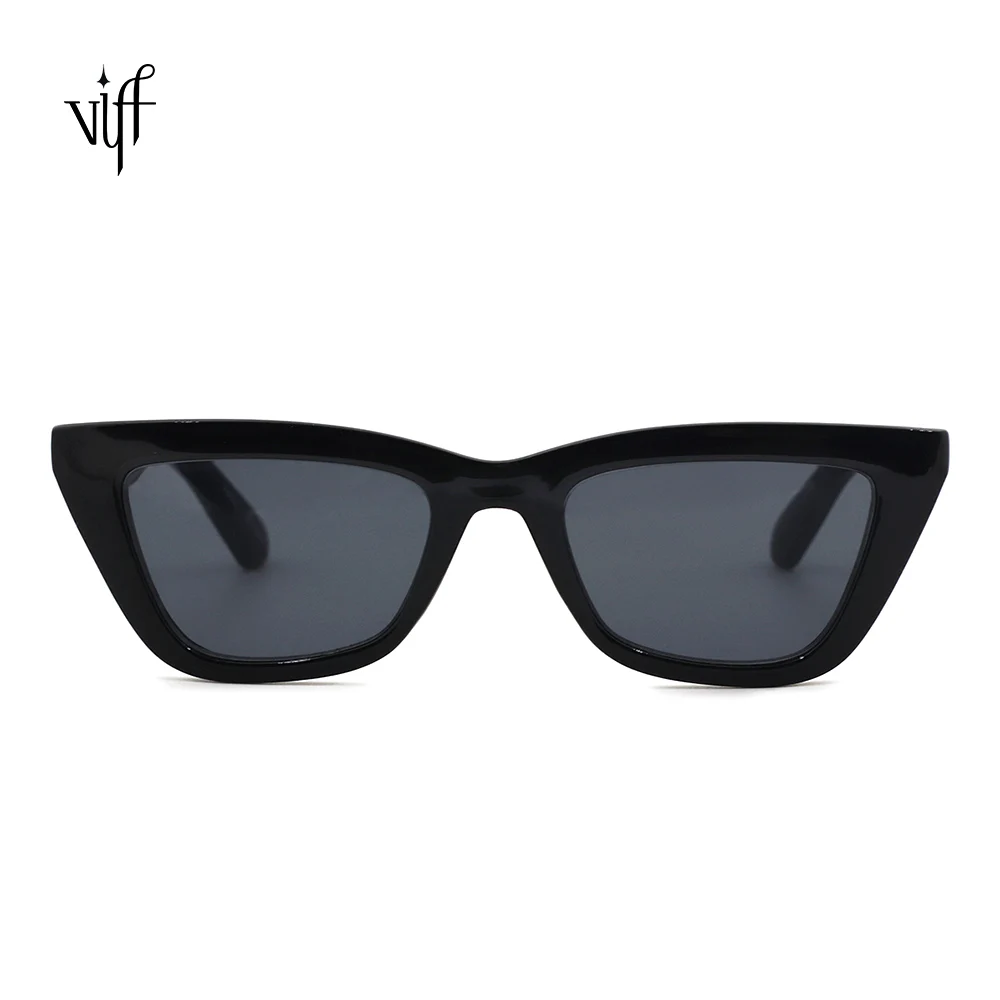 

VIFF HP19674 Women Gradient Cat Eye Sunglasses UV 400 Custom Logo Designer Private Label OEM Stock Wholesale Shades Sunglasses