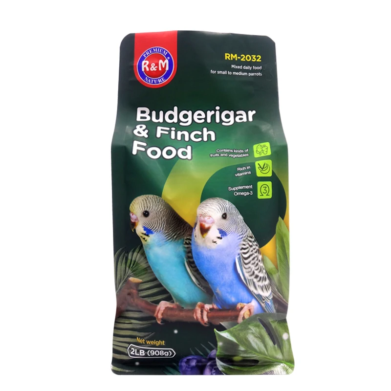 

2LB Eco Friendly High Quality Budgerigar Parrot Food, Natural color