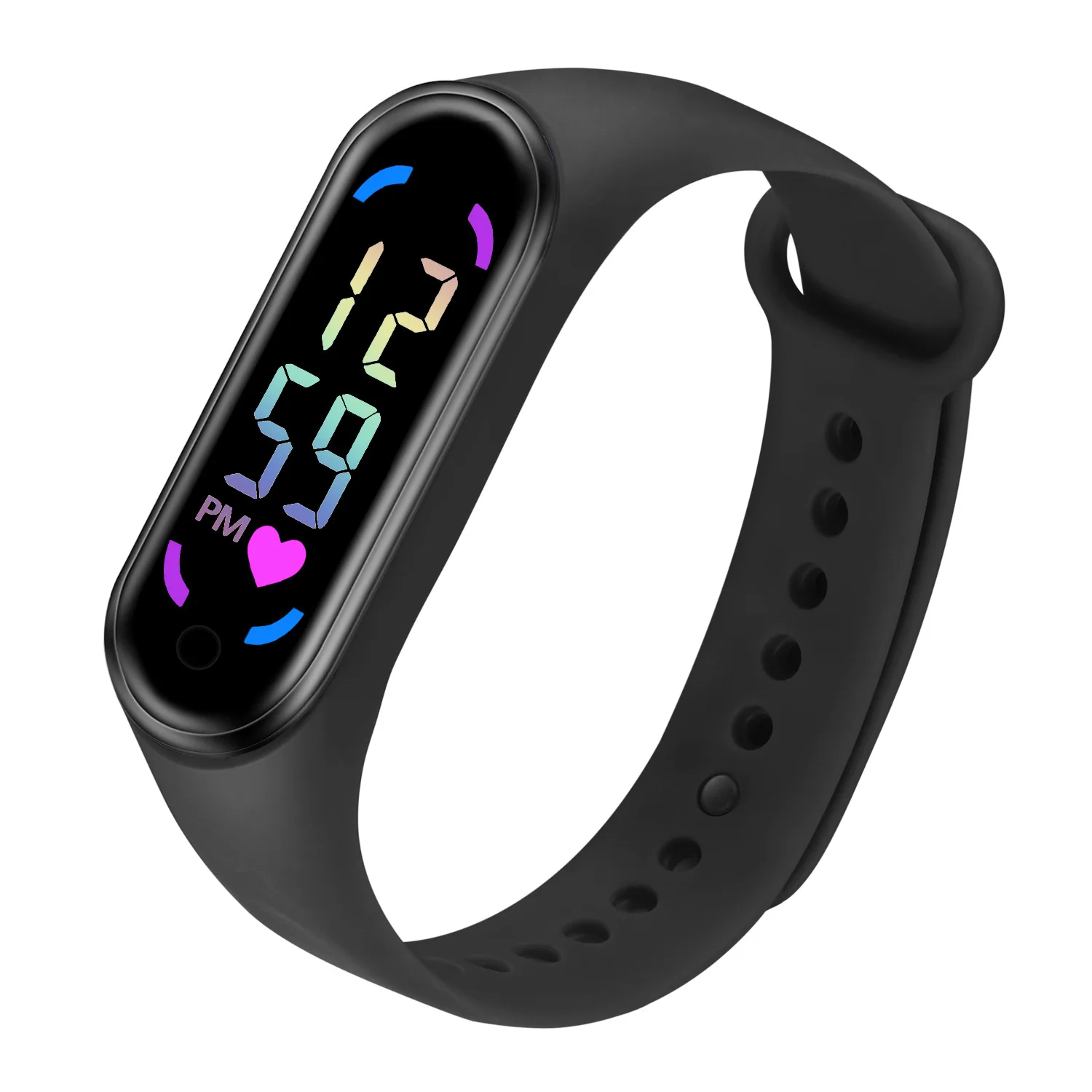 

New M7 electronic watch LED touch two-color electronic watch student fashion sports electronic watch gift watch