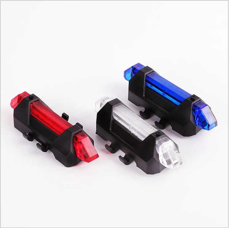 

Best Seller Night Riding Rechargeable Usb Bicycle Tail Light Waterproof Bike Taillight, As shown