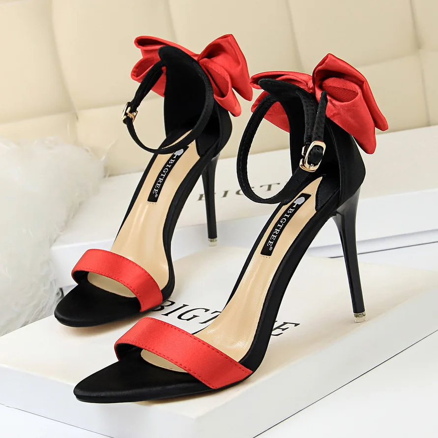 

Women All-match Open Toe Ankle Strap High Heel Sandals